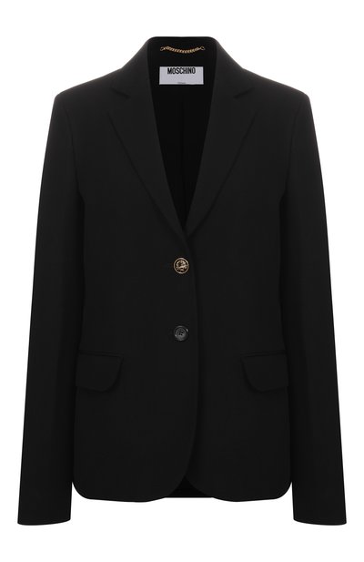 Женский жакет из шерсти и вискозы MOSCHINO, арт. A0515/5437