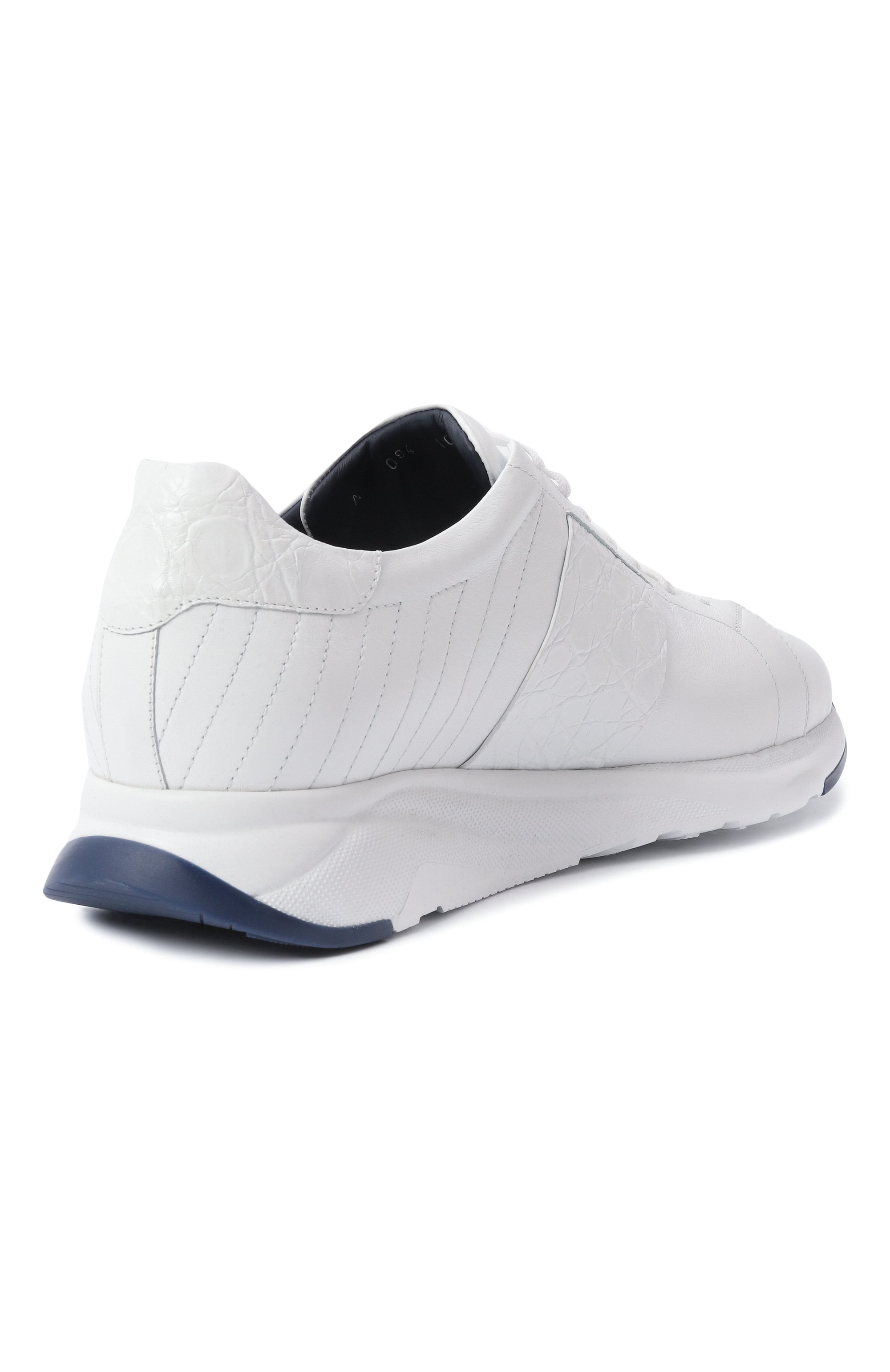 Кроссовки с отделкой из кожи каймана ZILLI, арт. H0094AM1020VSWR01, фото 5