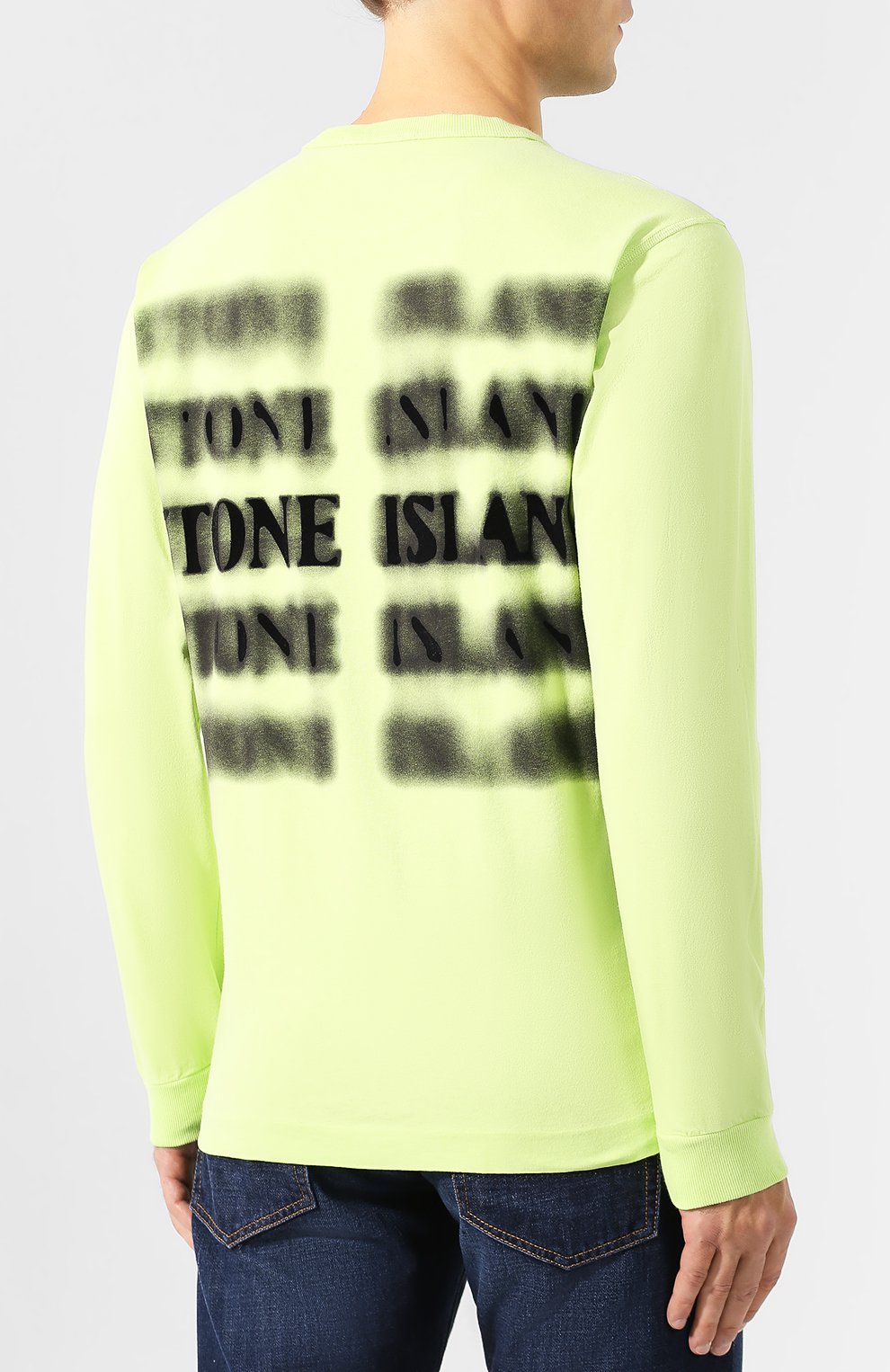Хлопковый лонгслив STONE ISLAND, арт. 711523484, фото 4