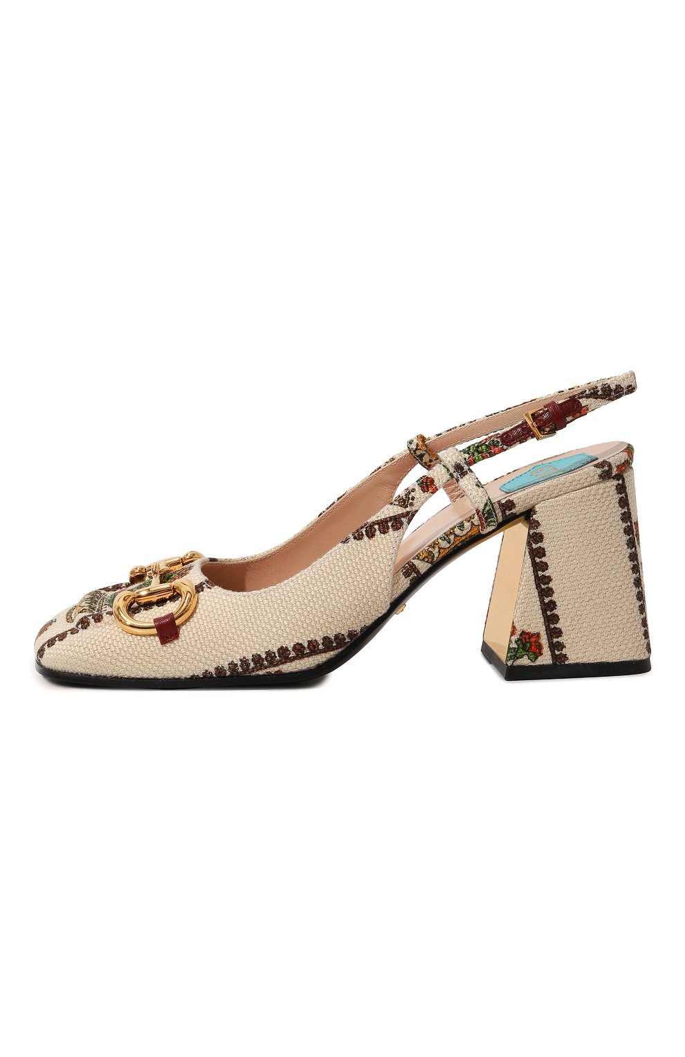 Текстильные туфли GUCCI, арт. 678004 UH250, фото 4