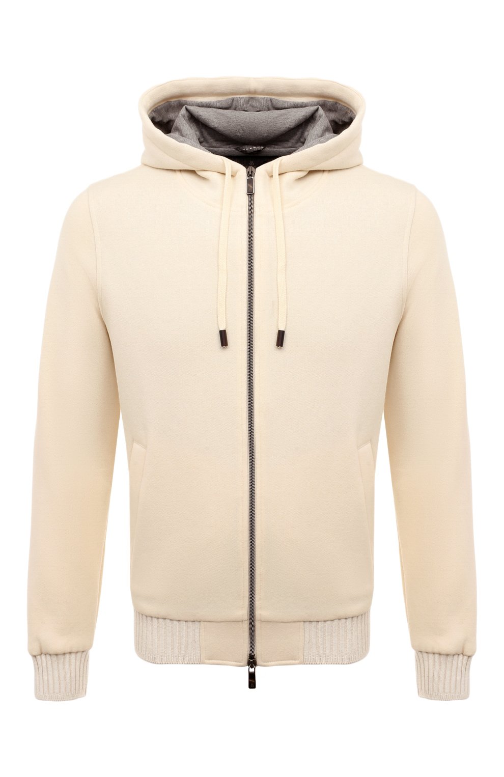 Толстовка из хлопка и кашемира CAPOBIANCO, арт. 17M404.FW00., фото 1