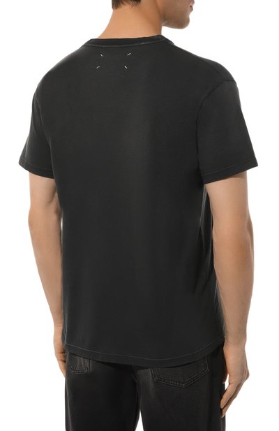 Хлопковая футболка MAISON MARGIELA, арт. S51GC0523/S20079, фото 4