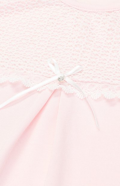 Майка с кружевной отделкой и бантом LA PERLA, арт. 54615/2A-6A, фото 3