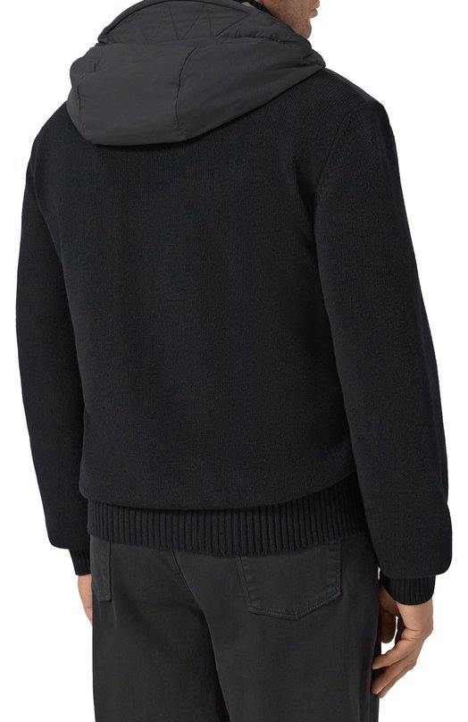 Комбинированный кардиган Moncler Grenoble I20979B00003/M1122 Чёрный  I20979B00003/M1122 Фото 4