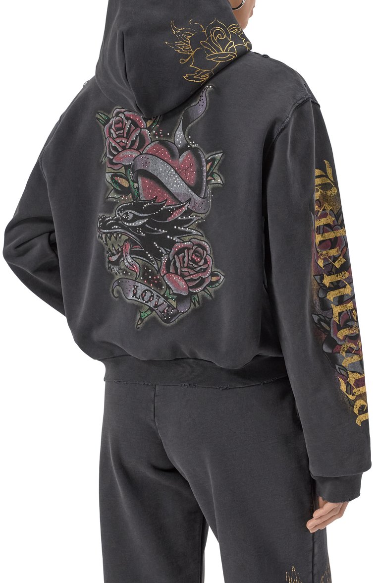 Хлопковая толстовка BALENCIAGA, арт. 811611/TRVS3, фото 1
