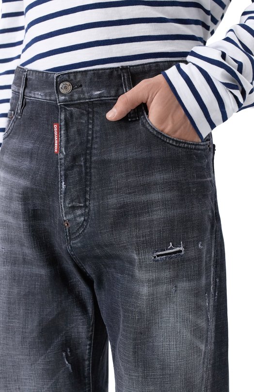 Джинсы Loose  Dsquared2 S74LB1913/S30357 Серый  S74LB1913/S30357 Фото 5