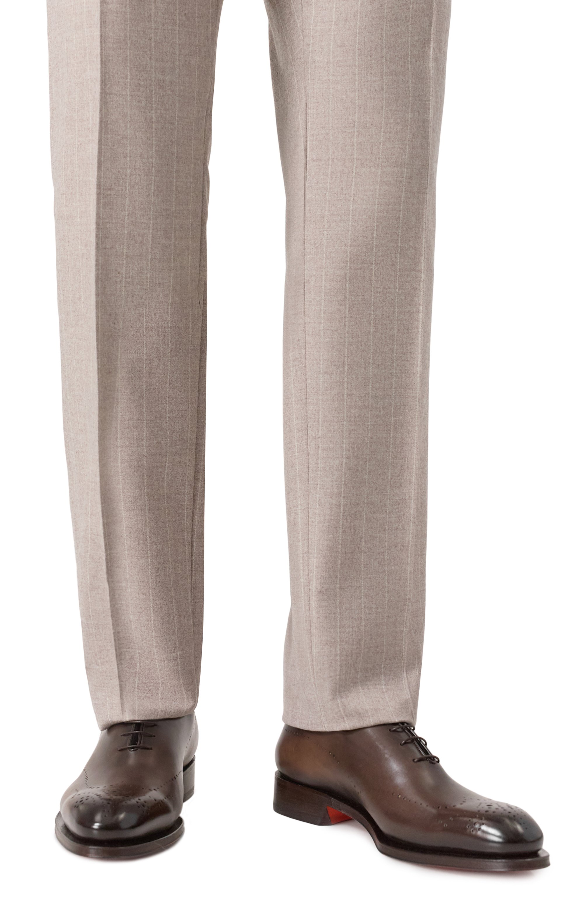 Кожаные оксфорды carter SANTONI, арт. MCCG18542MC8HRAG, фото 3