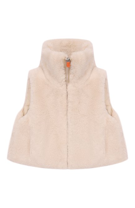 Утепленный жилет из экомеха SAVE THE DUCK, арт. J82493G/ZENIA/FURY21_001