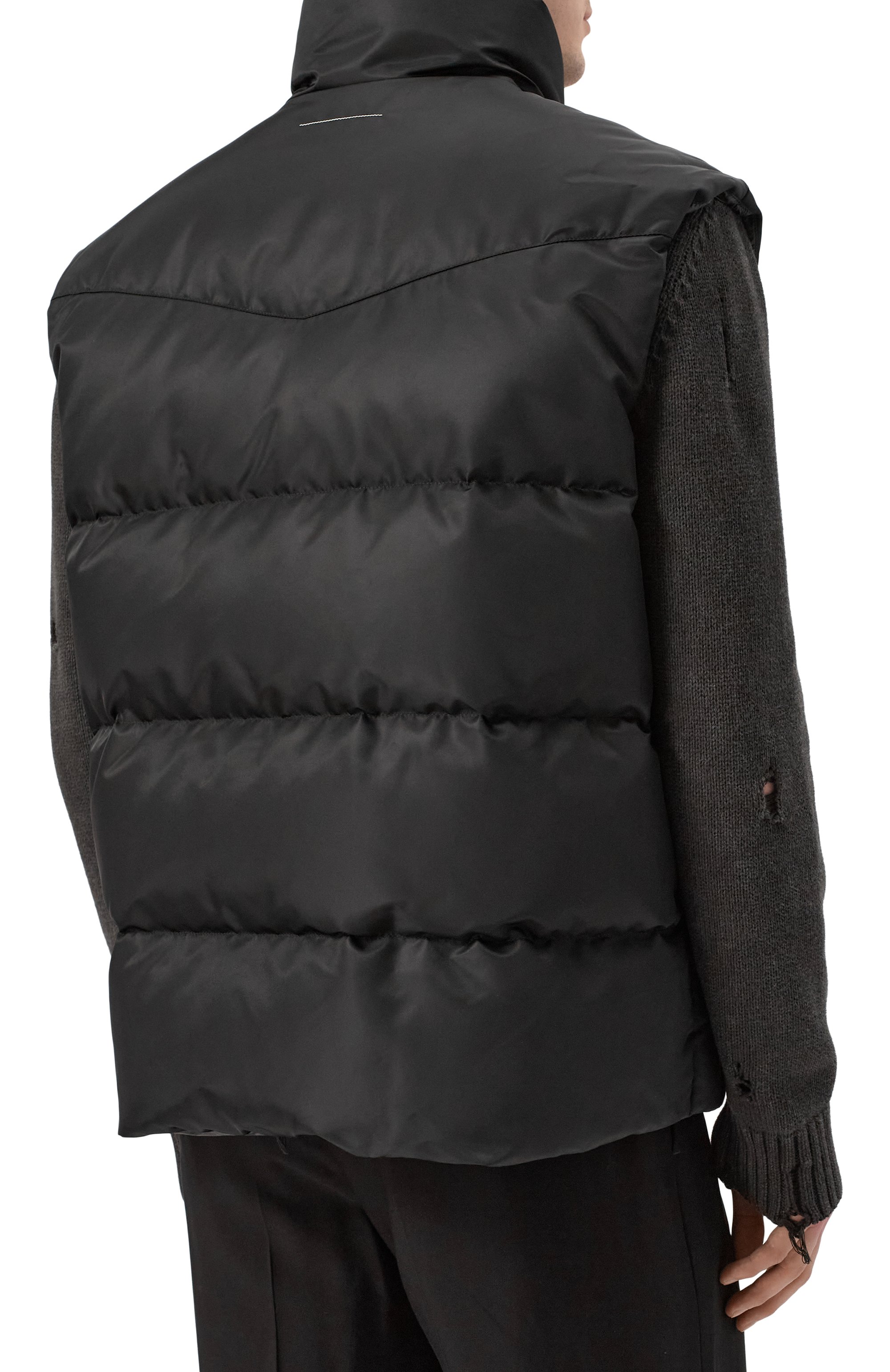 Пуховый жилет MM6, арт. SH0FB0010/M35257, фото 4