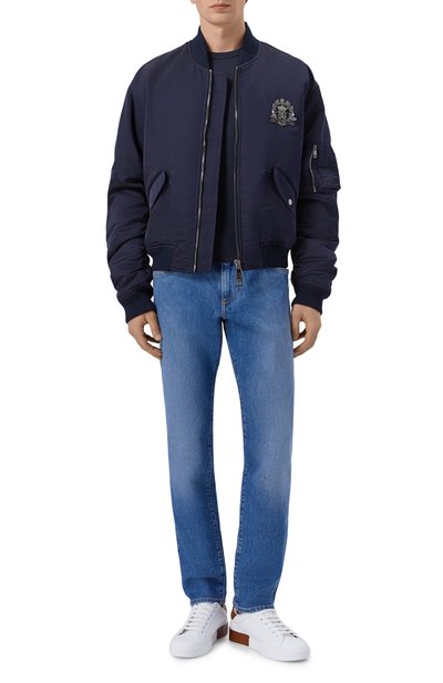 Шелковый бомбер DOLCE & GABBANA, арт. G9BBMZ/FU1JL, фото 2