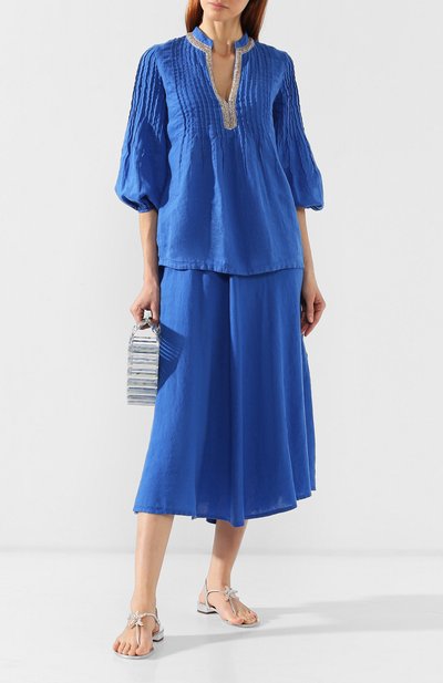 Льняная юбка 120% LINO, арт. P0W5099/B317/000, фото 2