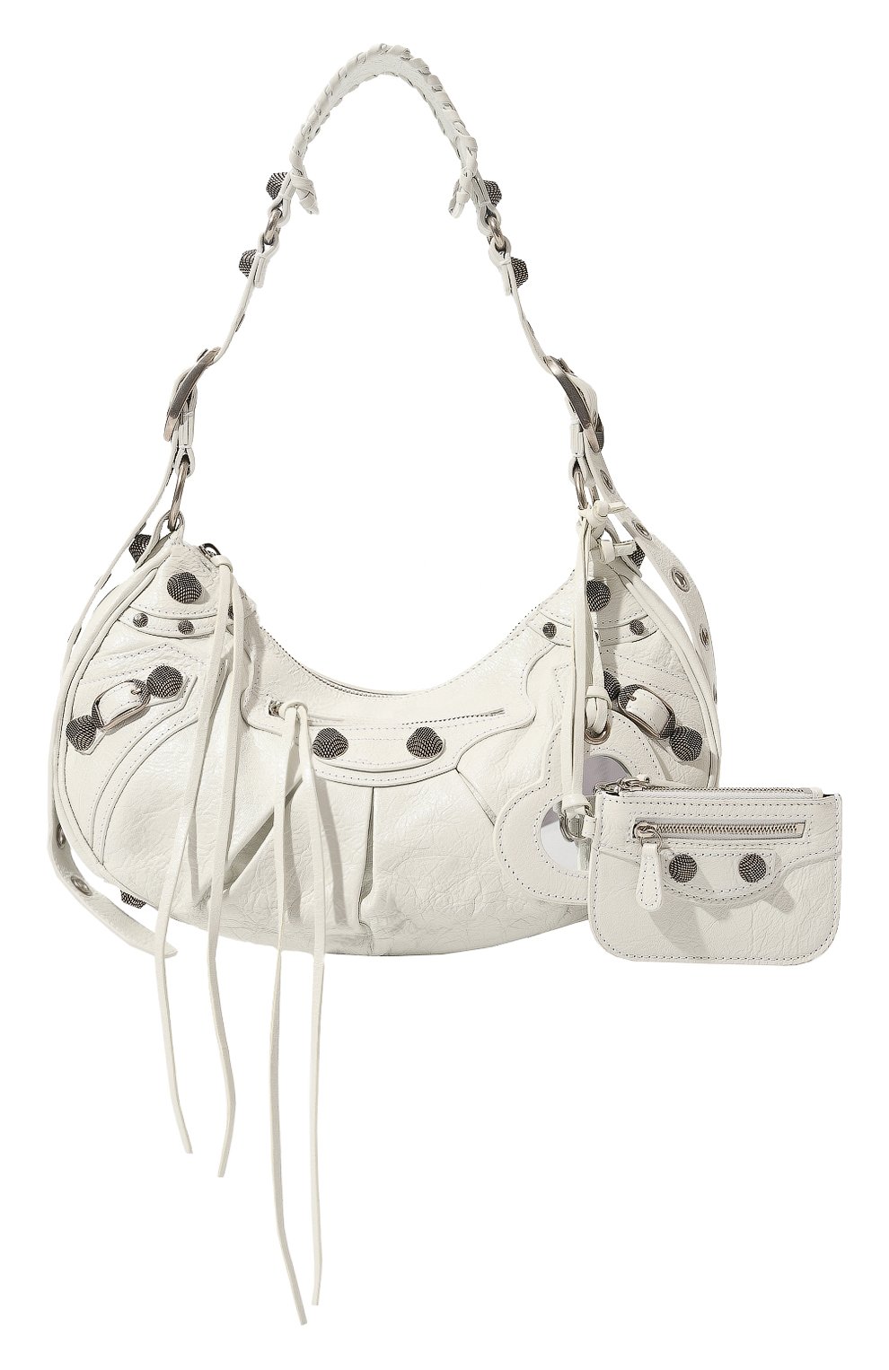 Сумка cagole BALENCIAGA белого цвета по цене 375000 руб., арт. 671307/1VG9Y, фото 1 Сумка cagole BALENCIAGA, арт. 671307/1VG9Y, фото 1