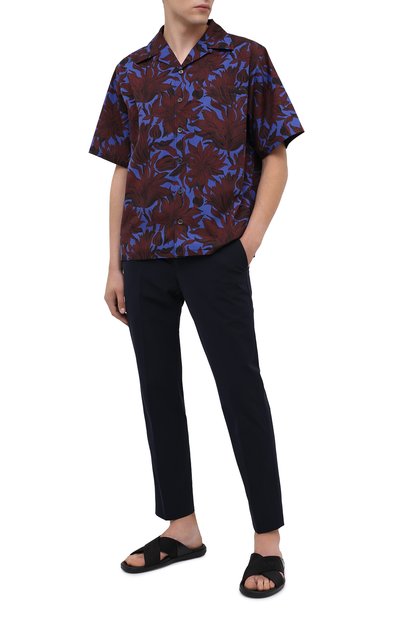 Комбинированные шлепанцы PRADA, арт. 2X3032-3KXT-F0002, фото 2