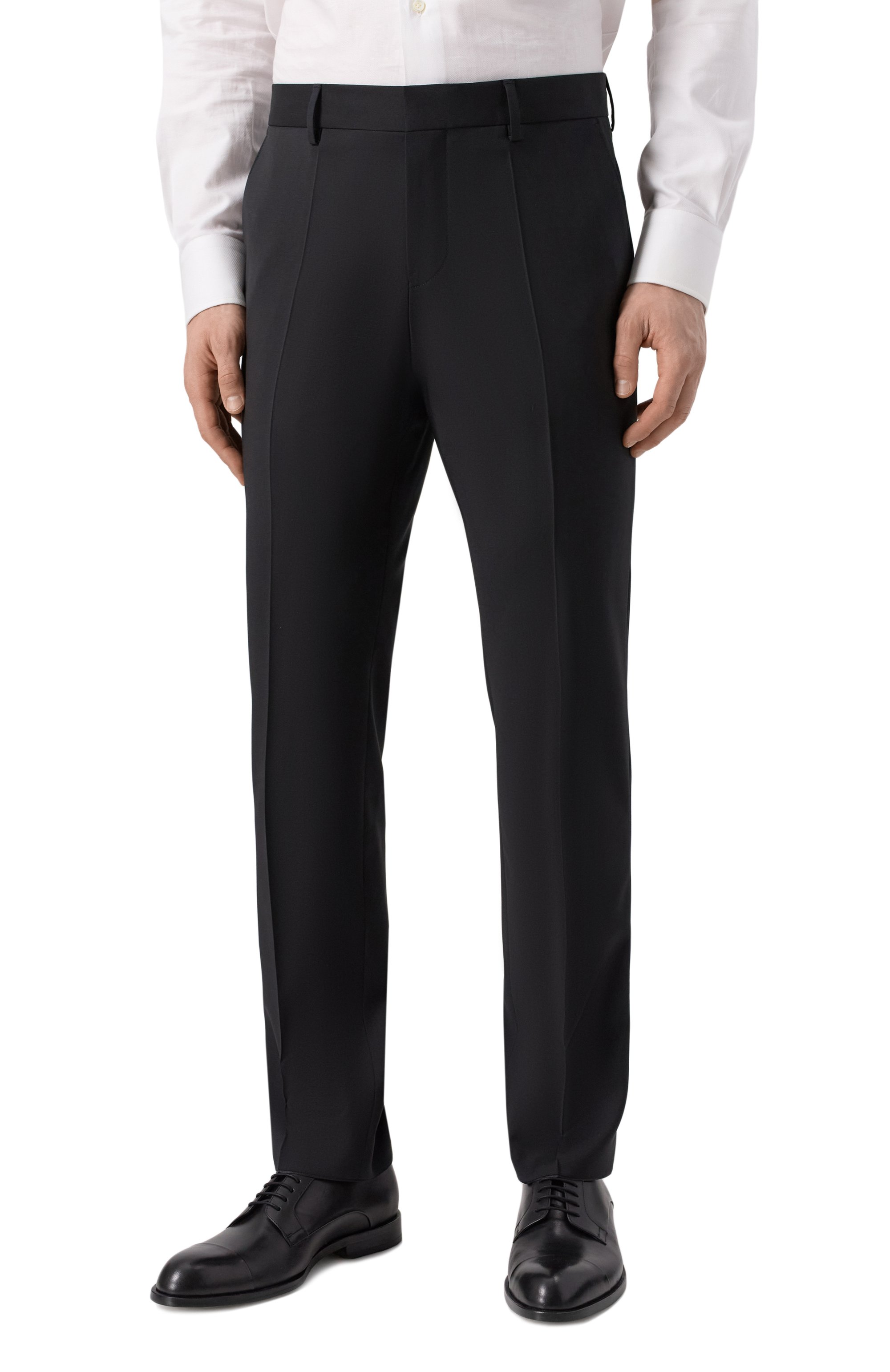 Шерстяные брюки BOSS, арт. 50537573, фото 3