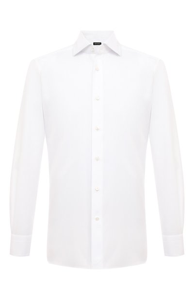 Хлопковая сорочка ZEGNA, арт. 701620A7/9MS0BA, фото 1