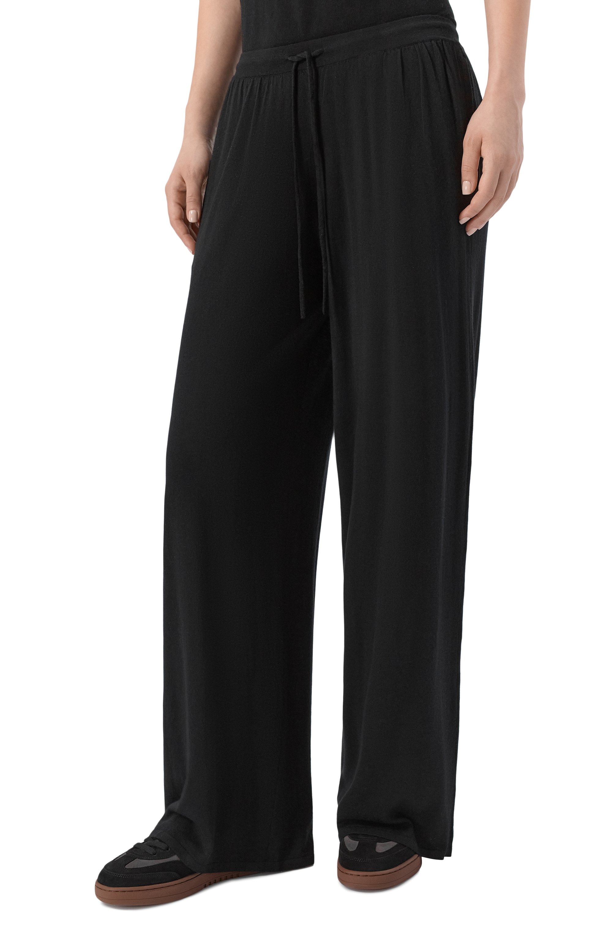 Брюки из шерсти и кашемира ADDICTED черного цвета по цене 29600 руб., арт. AD2548, фото 3 Брюки из шерсти и кашемира ADDICTED, арт. AD2548, фото 3