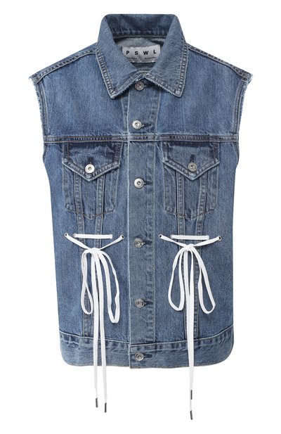 Джинсовый жилет PROENZA SCHOULER, арт. WL1919074-DC028, фото 1