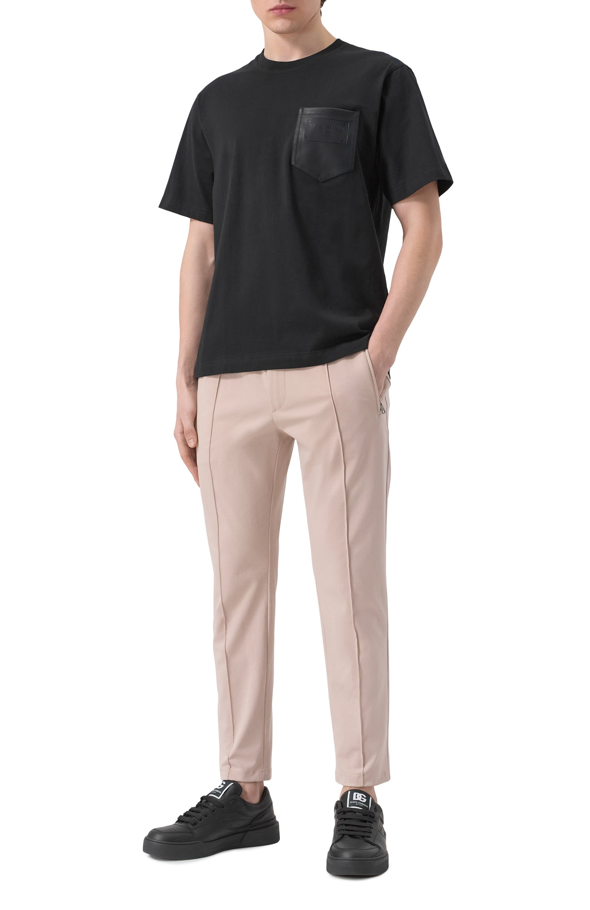Хлопковая футболка DOLCE & GABBANA, арт. G8PN9Z/G7M3I, фото 2