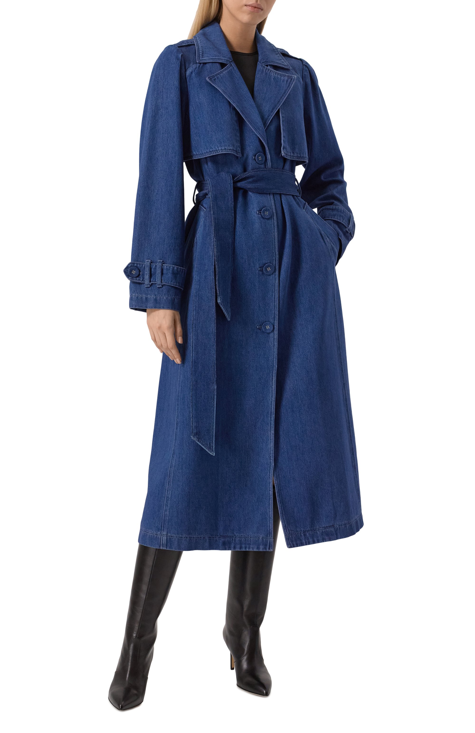 Джинсовый тренч PAIGE, арт. 5186I07-B787, фото 2