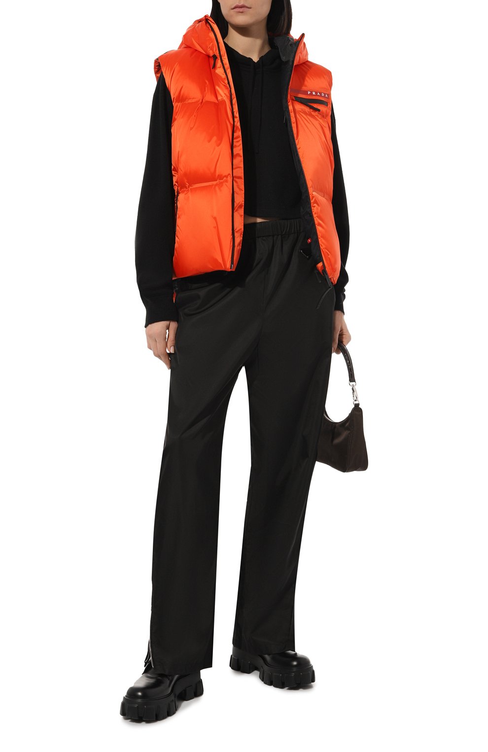 Пуховый жилет prada linea rossa PRADA, арт. 29L985-1ZT6-F0049-212, фото 2