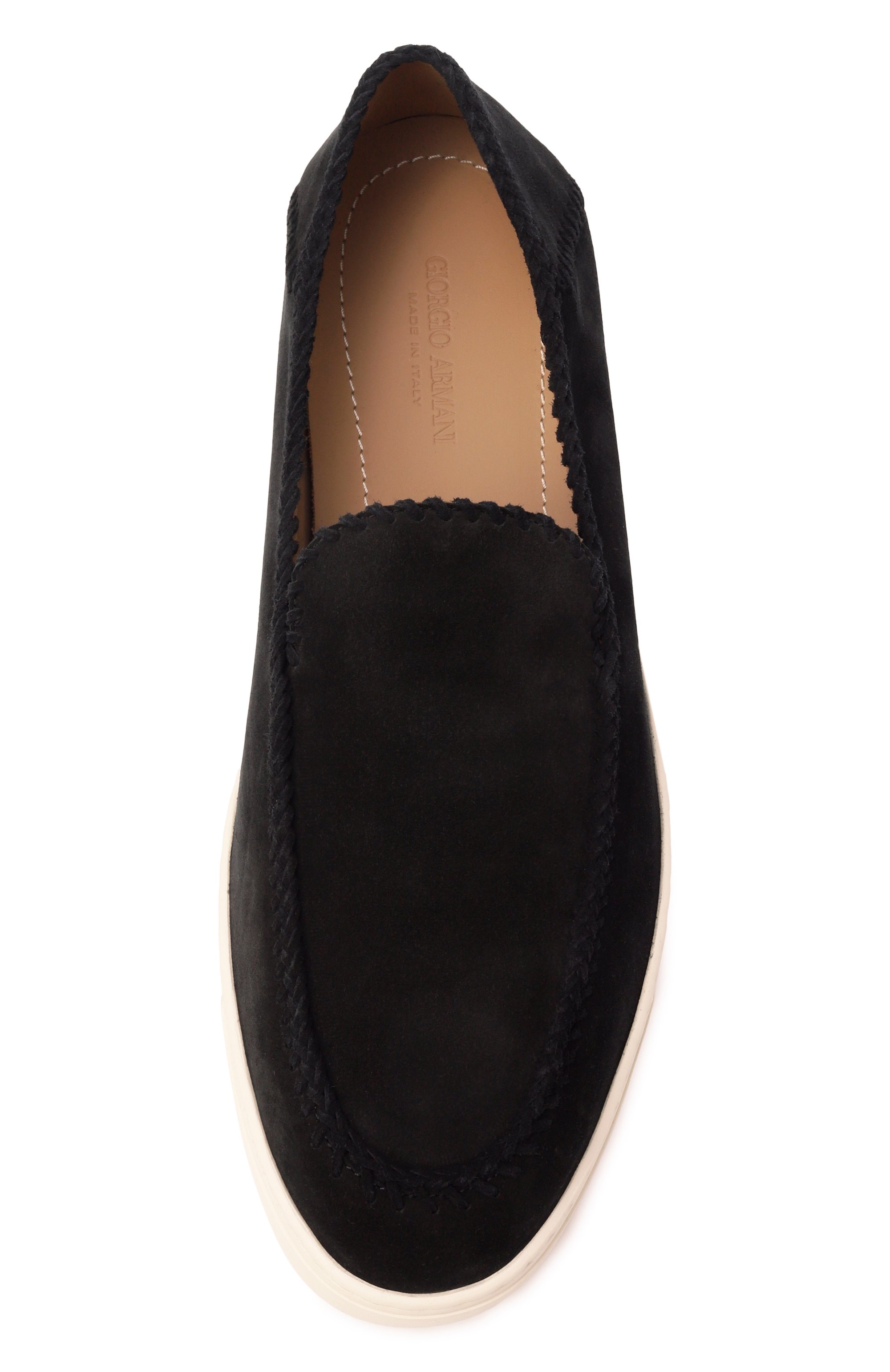 Замшевые лоферы GIORGIO ARMANI, арт. X2X141/XM968, фото 6