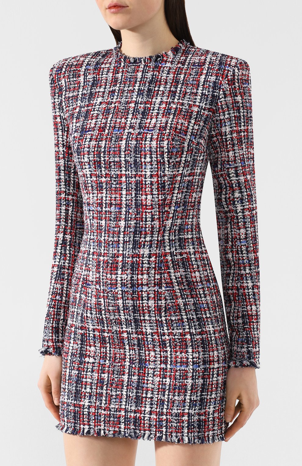 Буклированное платье BALMAIN, арт. RF26139/C049, фото 3