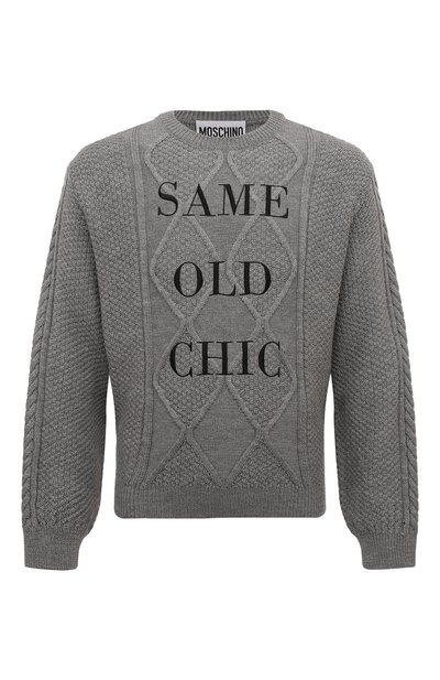 Мужской шерстяной свитер MOSCHINO, арт. A0914/5202