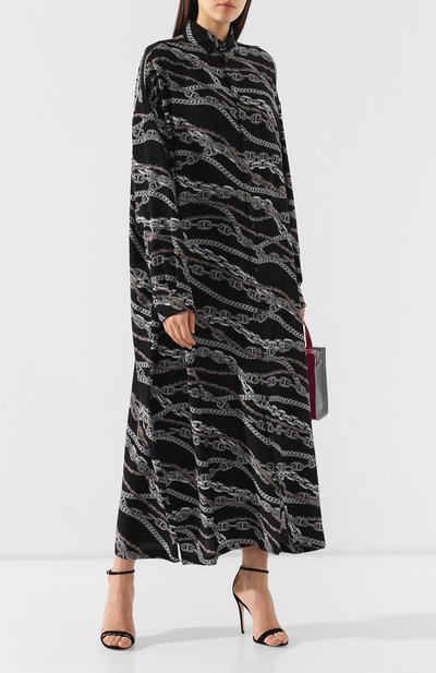 Шелковое платье BALENCIAGA, арт. 571275/TEL68, фото 2