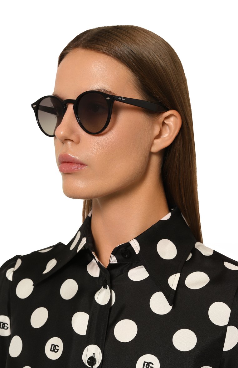 Женские солнцезащитные очки RAY-BAN черного цвета, арт. 2180-601/11 | Фото 3 (Региональные ограничения белый список (Axapta Mercury): Не проставлено; Нос: Не проставлено; Материал: Пластик; Тип очков: С/з; Кросс-КТ: С/з-унисекс; Очки форма: Круглые; Оптика Гендер: оптика-унисекс)