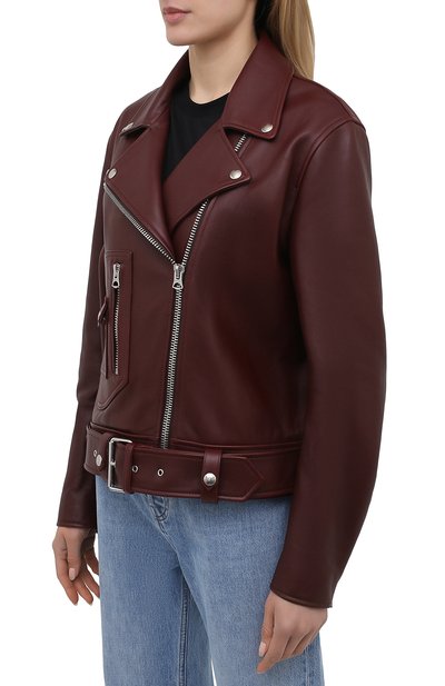 Кожаная куртка ACNE STUDIOS, арт. A70066, фото 3