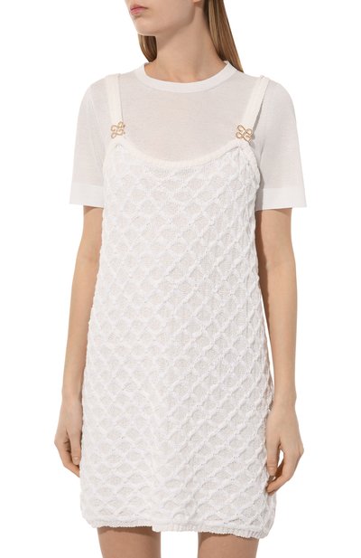 Хлопковое платье AND THE BRAND, арт. S24-D025(D028)-0704-100 D, фото 3