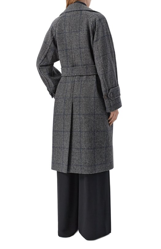 Твидовое пальто Weekend Max Mara SESTRI Серый  SESTRI Фото 4