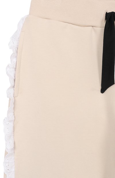 Хлопковые джоггеры MONNALISA, арт. 19G411, фото 3