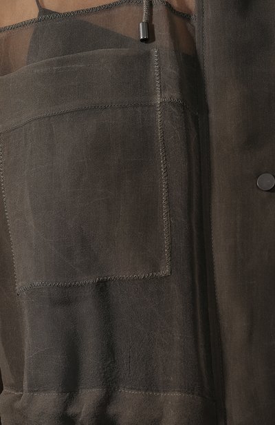 Шелковая куртка BRUNELLO CUCINELLI, арт. MF9408720, фото 5