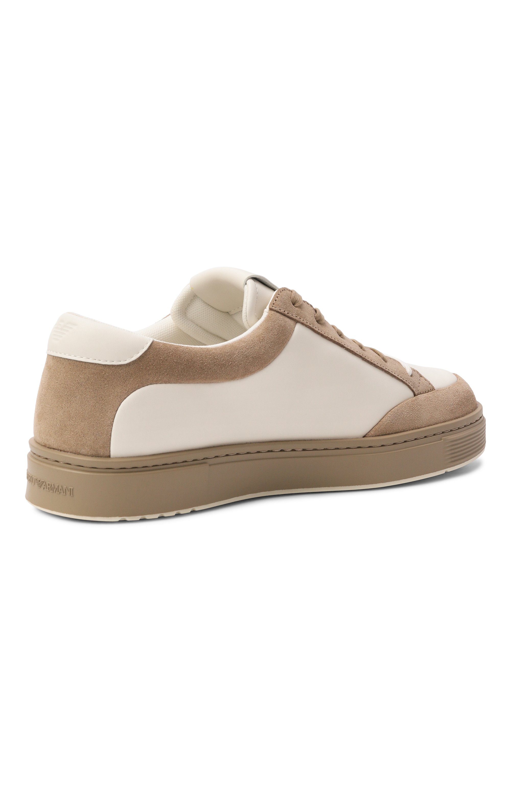 Кожаные кеды EMPORIO ARMANI, арт. EM004784/AF23198, фото 4