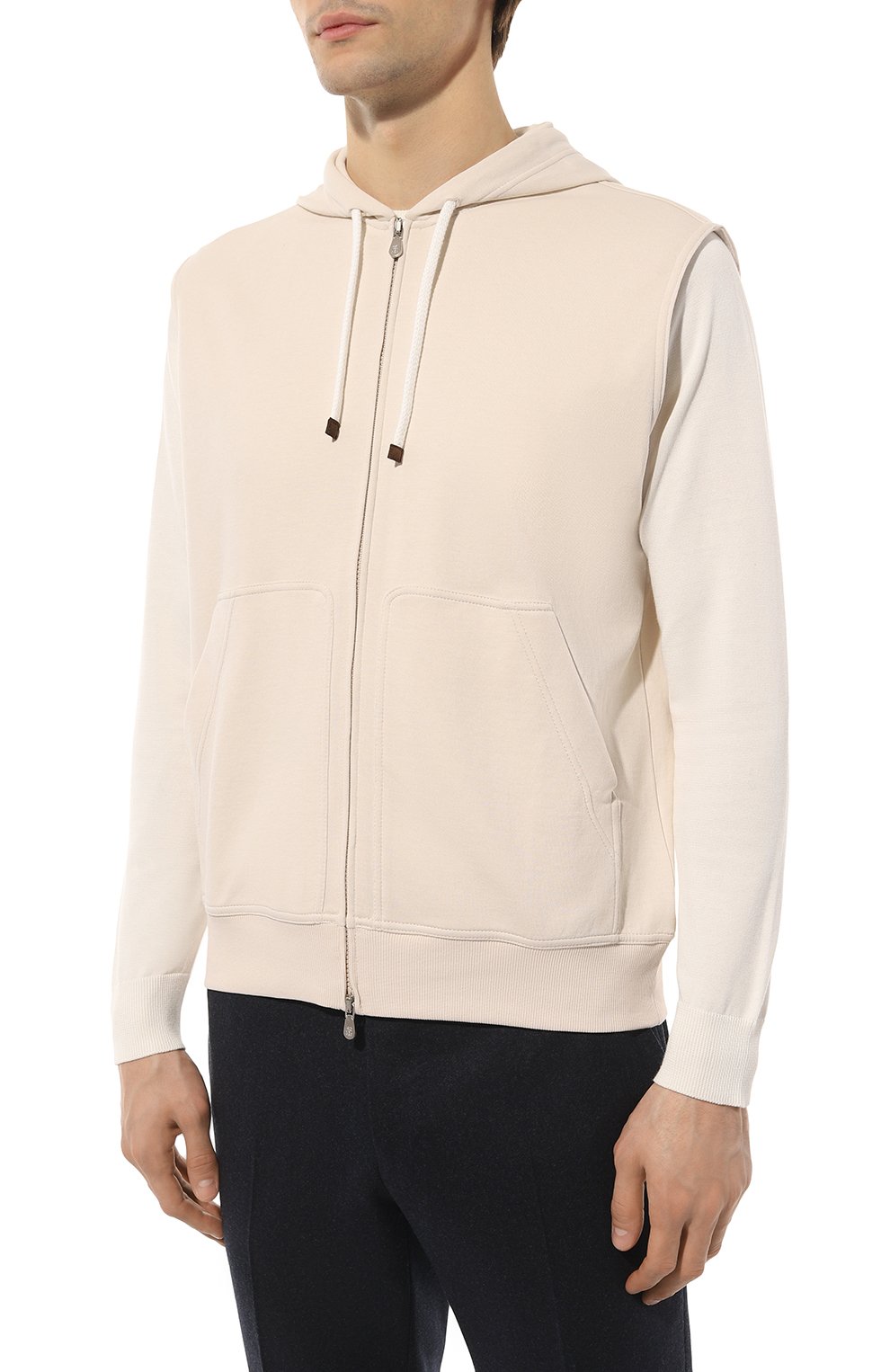 Хлопковый жилет BRUNELLO CUCINELLI, арт. M0T35B2281, фото 3