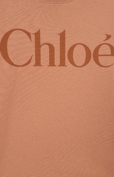 Хлопковый лонгслив CHLOÉ, арт. C21299, фото 3