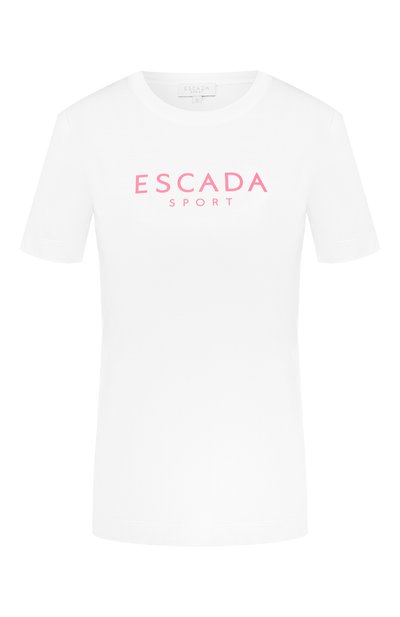Женская хлопковая футболка ESCADA SPORT, арт. 5030679