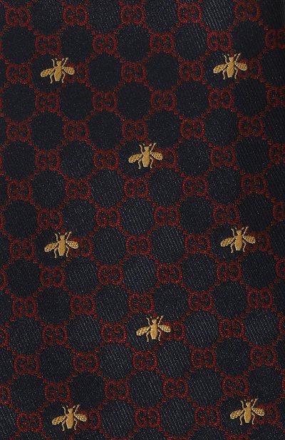 Шелковый галстук GUCCI, арт. 545078/4E002, фото 4