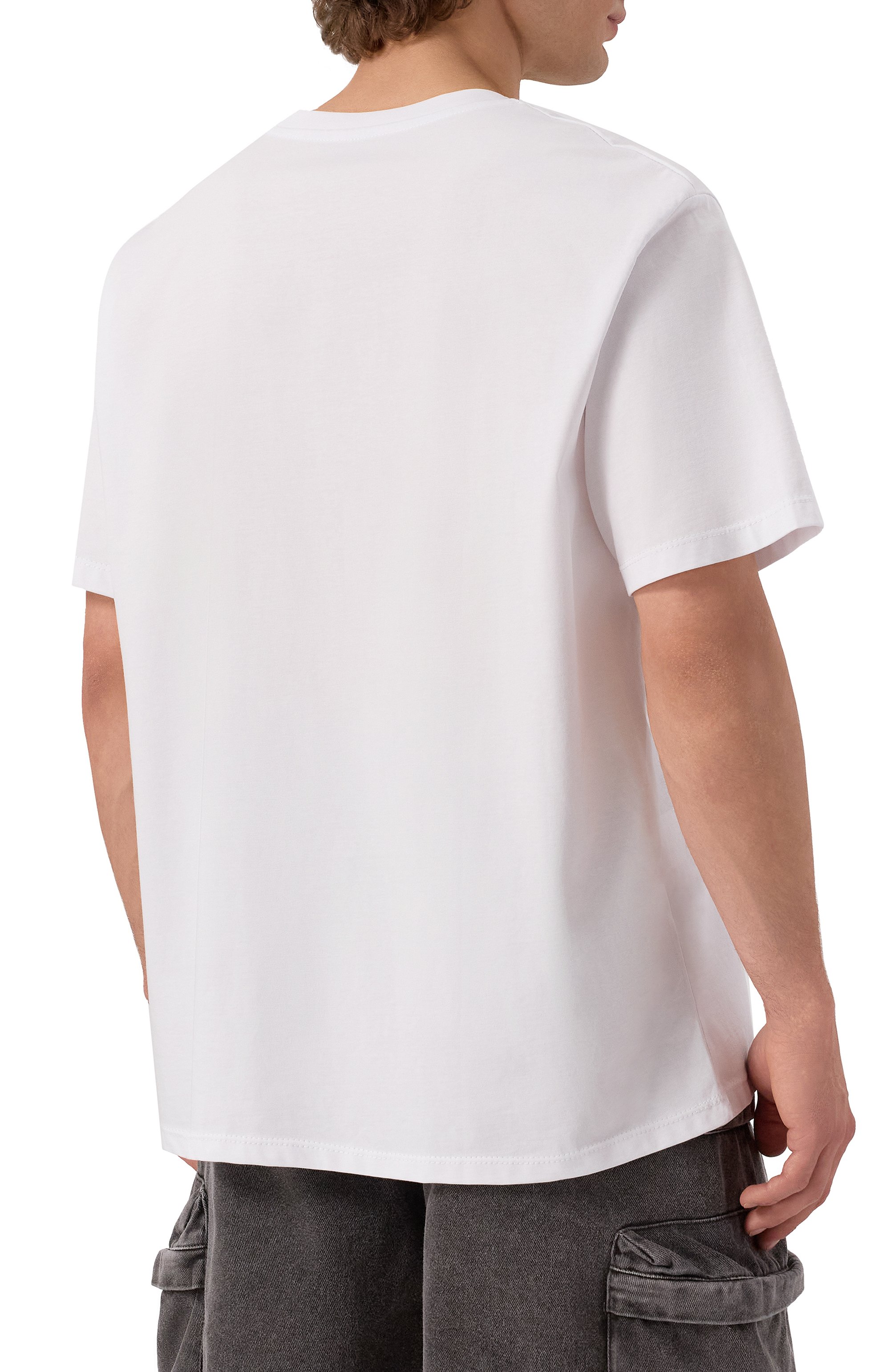 Хлопковая футболка BISIBIGLIO, арт. RED GL0V SIGN, фото 4