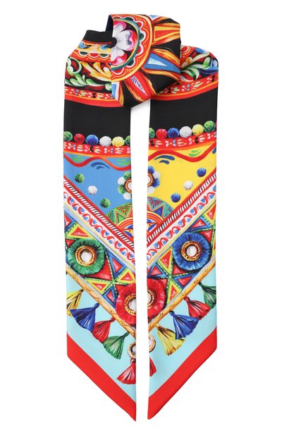 Женский шелковый шарф-твилли DOLCE & GABBANA, арт. FS215A/GDDWL