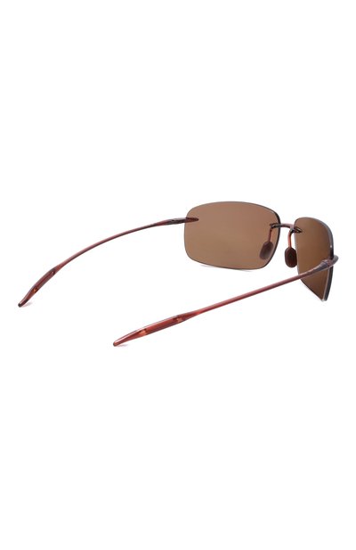 Солнцезащитные очки MAUI JIM коричневого цвета по цене 18600 руб., арт. MJH422 26, фото 4 Солнцезащитные очки MAUI JIM, арт. MJH422 26, фото 4