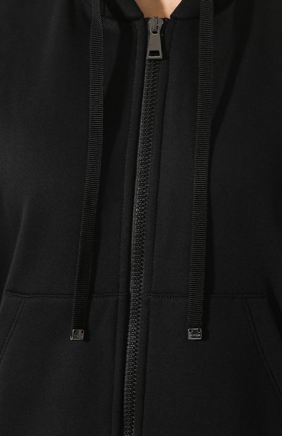 Хлопковая толстовка MONCLER черного цвета по цене 75450 руб., арт. E2-093-84624-50-V8036, фото 5 Хлопковая толстовка MONCLER, арт. E2-093-84624-50-V8036, фото 5