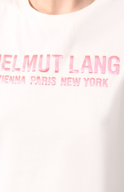 Хлопковая футболка HELMUT LANG, арт. K01DW504, фото 5