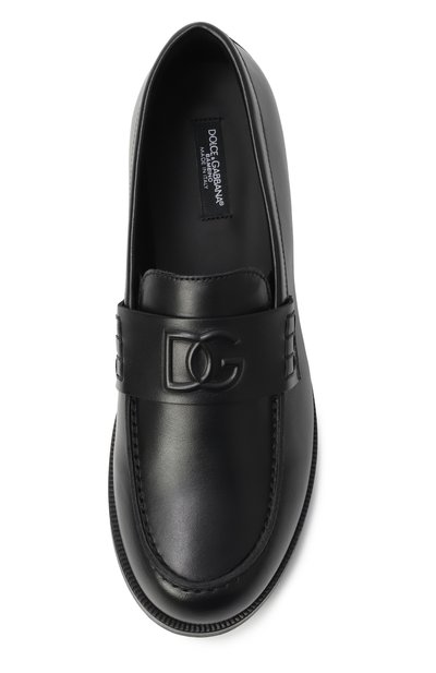 Кожаные лоферы DOLCE & GABBANA, арт. DA5296/A6M18/37-39, фото 4