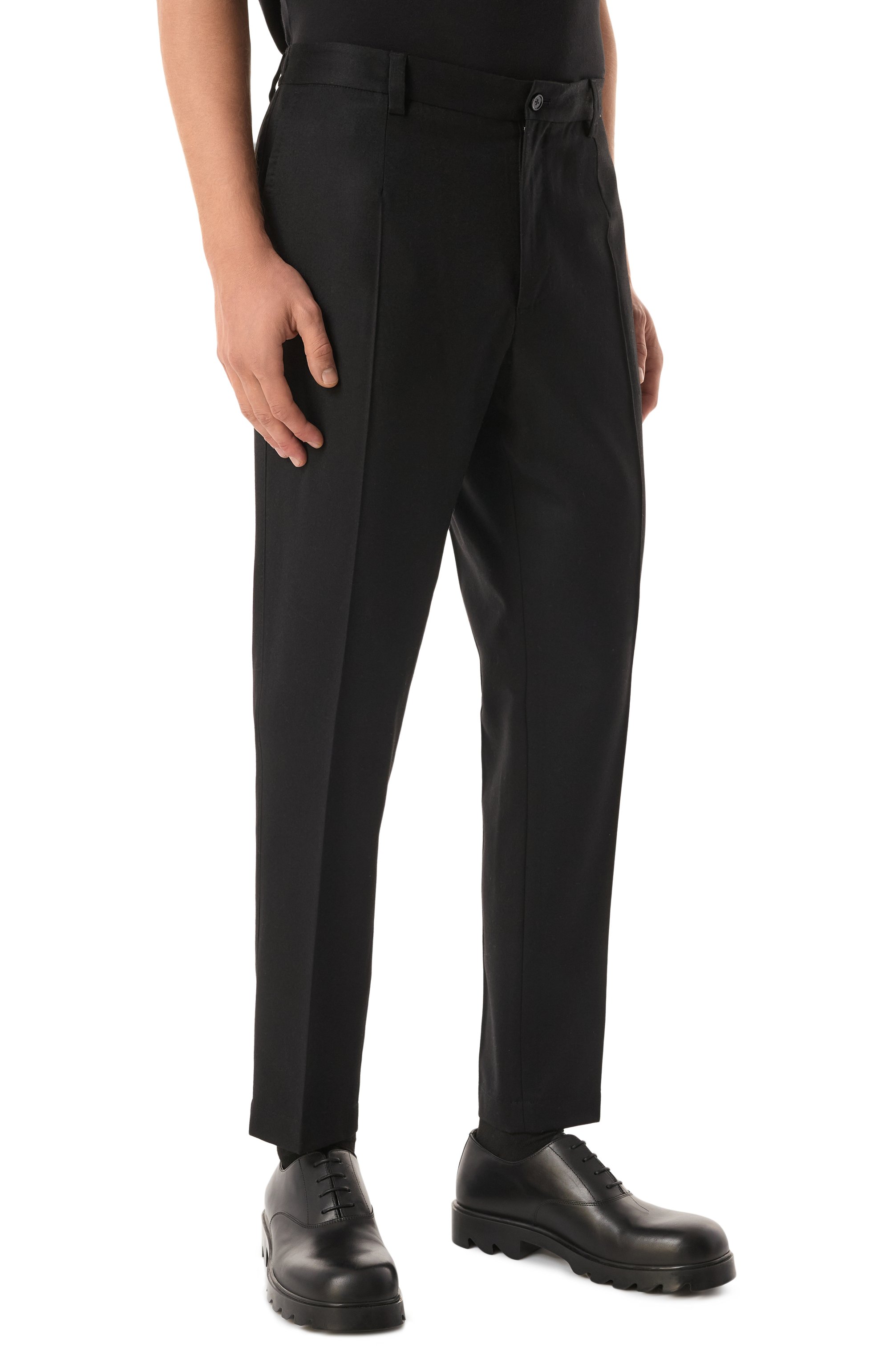 Шерстяные брюки DOLCE & GABBANA, арт. GW13ET/FU21Q, фото 3