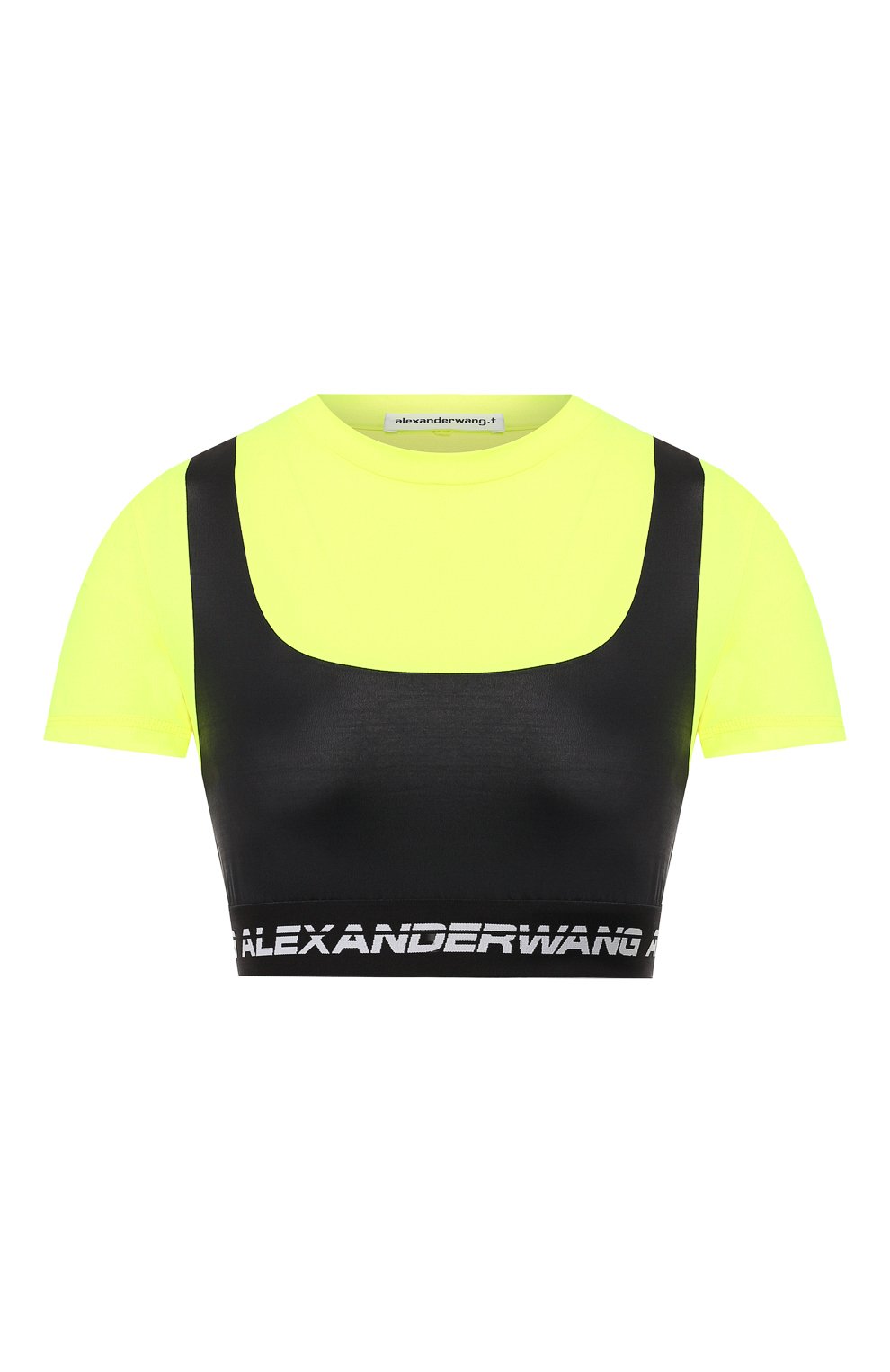 Топ ALEXANDERWANG.T черного цвета по цене 23000 руб., арт. 4CC2191035, фото 1 Топ ALEXANDERWANG.T, арт. 4CC2191035, фото 1