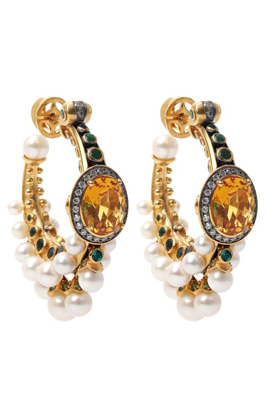 Серьги Seascape Treasure Queensbee 202307 Разноцветный  202307 Фото 2