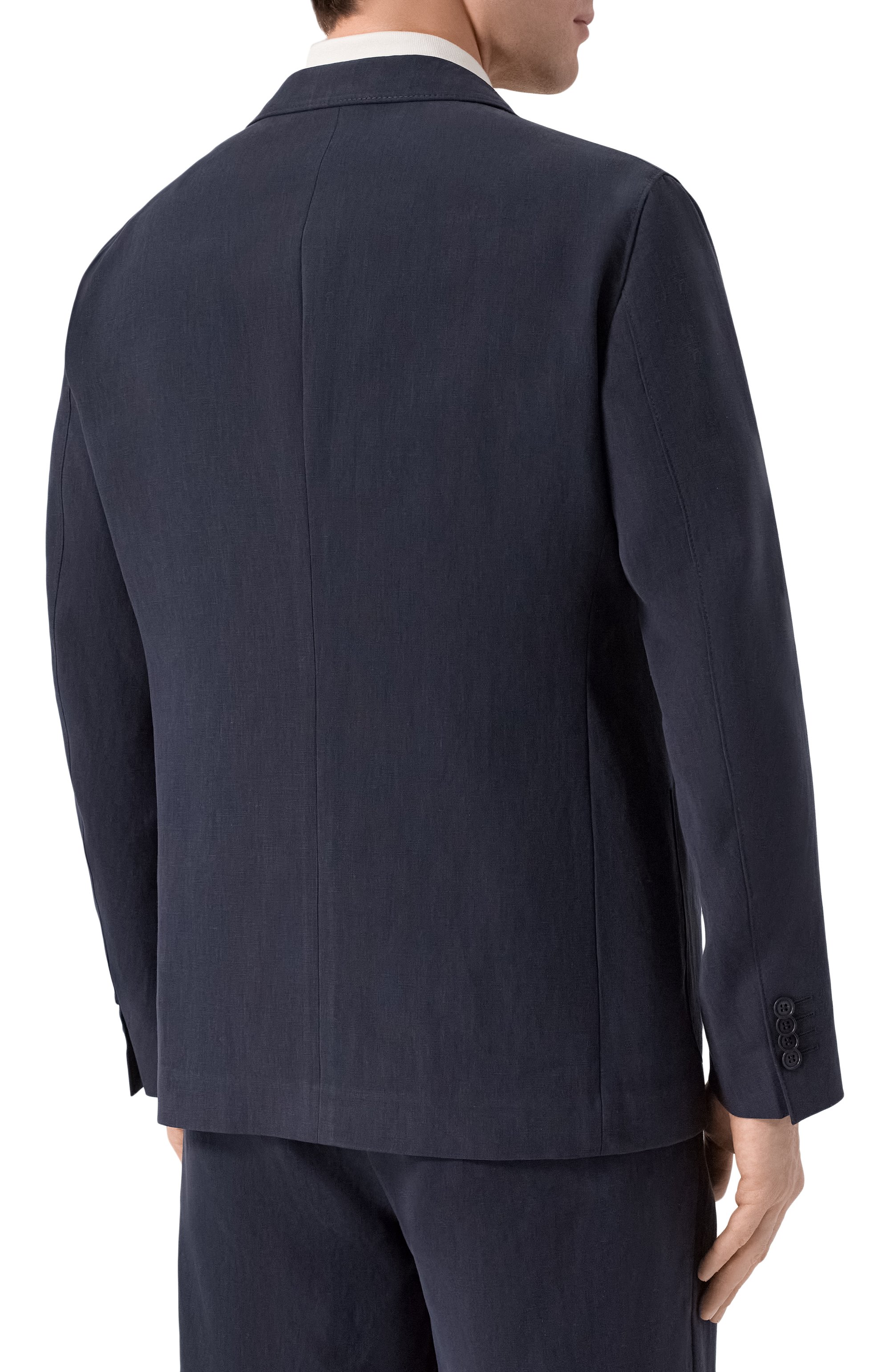 Льняной пиджак GIORGIO ARMANI, арт. GM000140/TE10954, фото 4