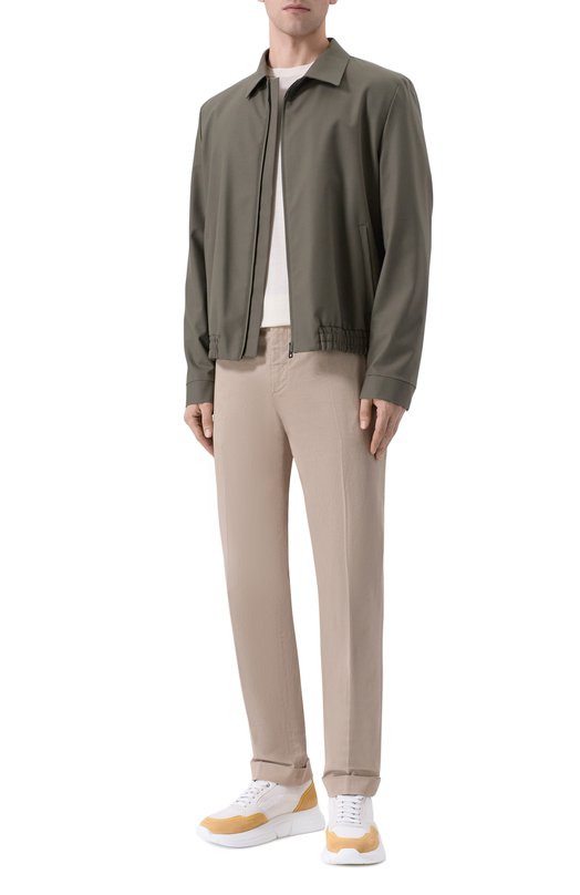 Комбинированные кроссовки Stefano Ricci UZ27G6682/TSSDPW Жёлтый  UZ27G6682/TSSDPW Фото 2